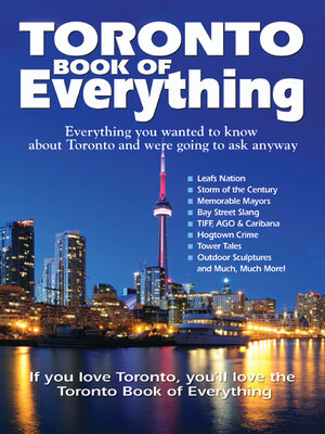 cover image of Toronto Book of Everything